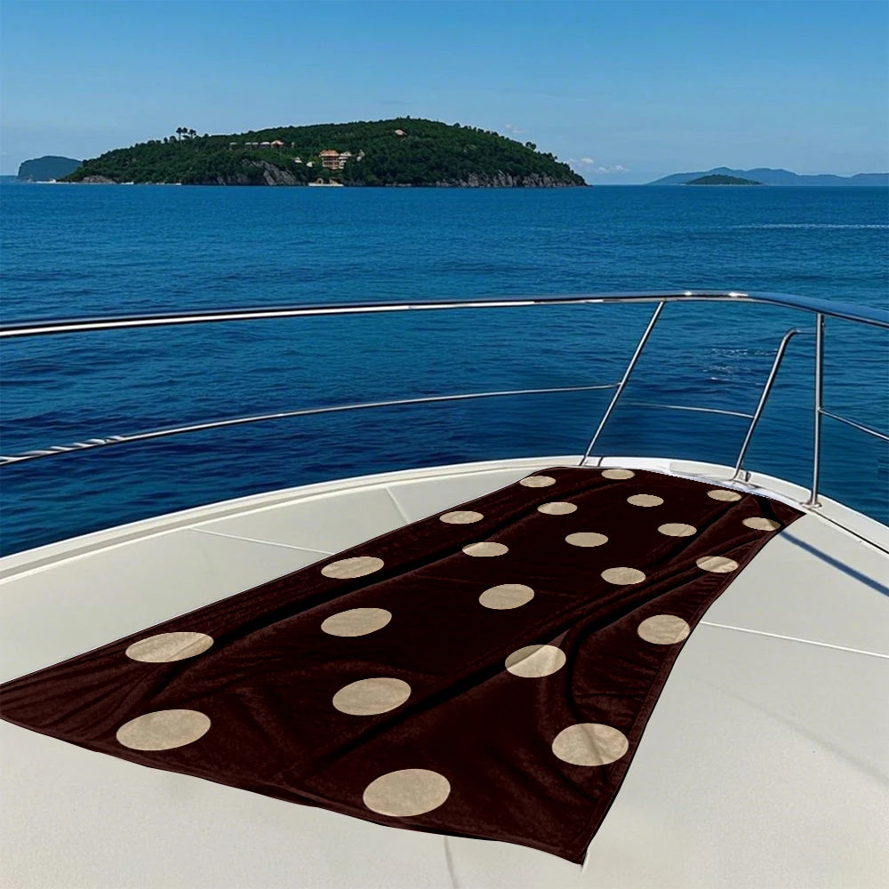 Sandy Dots beach towel