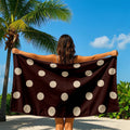 Sandy Dots beach towel